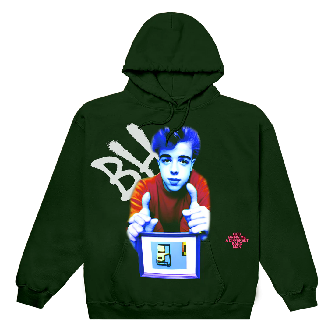 BROCKHAMPTON - God Bring Me A Different Band Man Hoodie