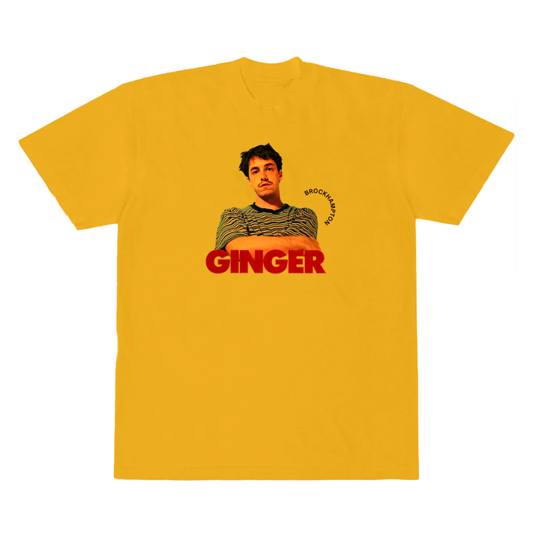 BROCKHAMPTON - Matt Champion Ginger T-Shirt Gold