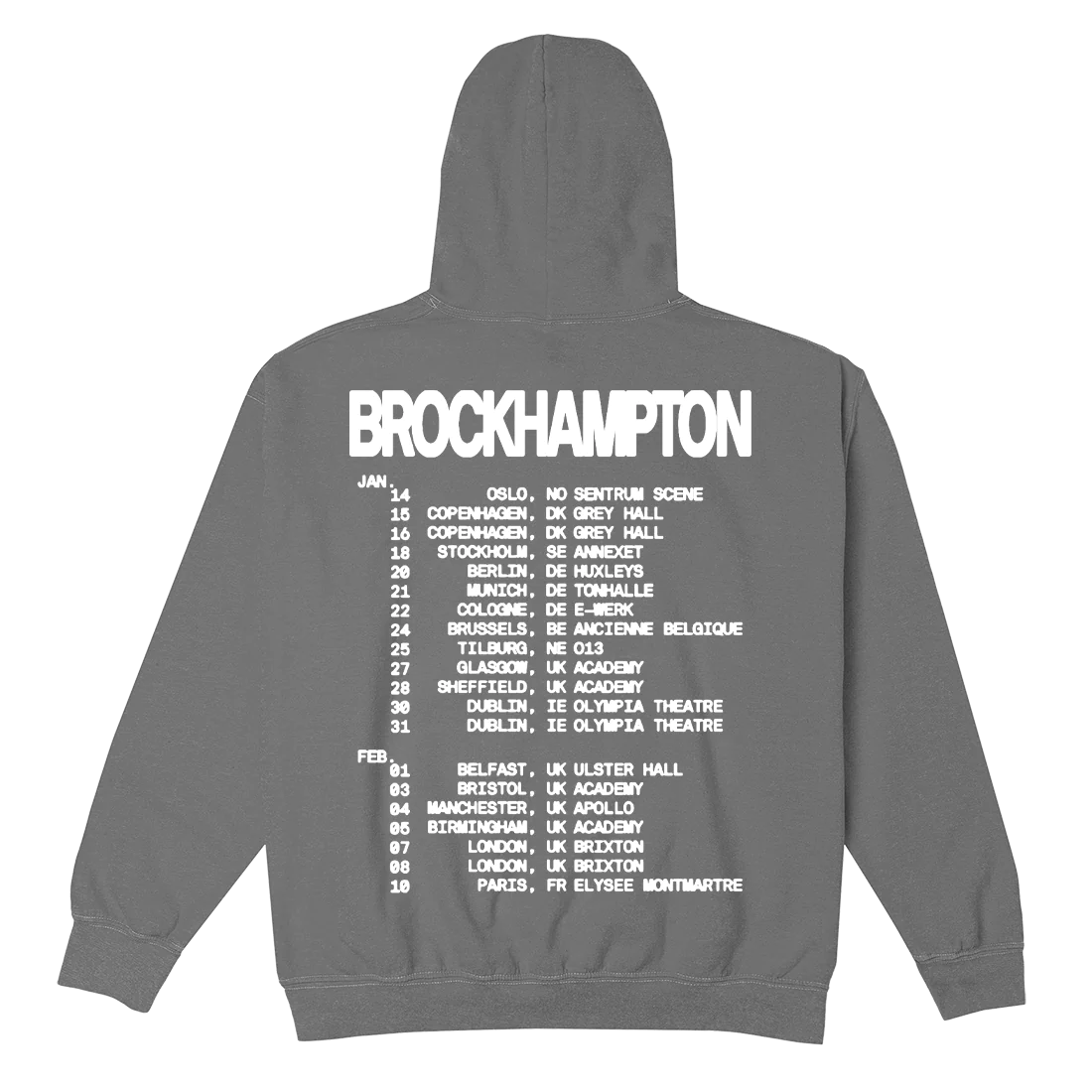 BROCKHAMPTON - Euro Trip Hoodie