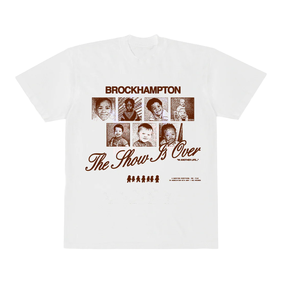 BROCKHAMPTON - The Show Is Over White T-Shirt